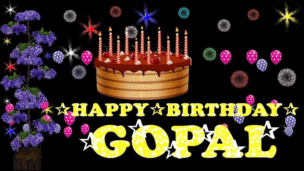 Happy Birth Day Gopal 2020 Images